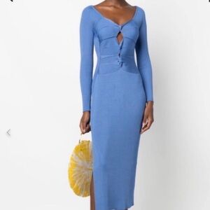 Cult Gaia powder blue dress